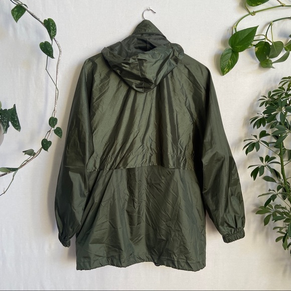 VINTAGE SPEEDO • Windbreaker Jacket Green XS - Picture 7 of 12